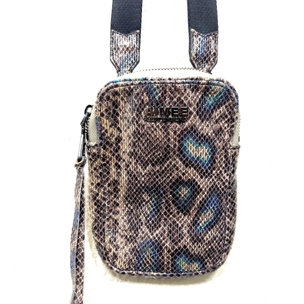 Aimee Kestenberg Just Sayin Stadium Mini Crossbody Bag Snake Skin
